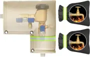 Backflow Preventer Pipe Insulation Cover (5°F) & 2 Reflective Faucet Covers
