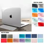 Macbook Hard Shell Case + Keyboard Cover Air Pro 11" 12" 13" 13.6" 14" 16" Inch