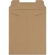 11" X 13 1/2" Kraft Stayflats® Mailers (100 Per/Case)
