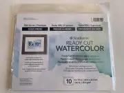 Strathmore Watercolor ready cut Paper 8 x 10 in 10/Pkg Crafts