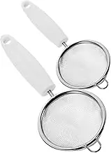 2pcs Household Sieves Screen Drain Catcher Filters Sealer Wire Mesh Air Vent Mesh Cover Touch Cool Strainers Micro Machine Pot Mesh Sink Strainer Colander Flour Sifter