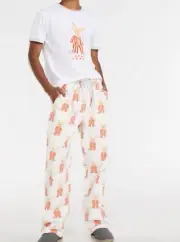 NEW PETER ALEXANDER MENS BUNNY RABBIT TOP + FLANNELETTE PANTS SET XXL RRP$139.90