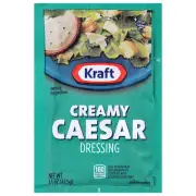 Kraft Portion Control Creamy Caesar Dressing Single Serve, 1.5 Ounce, 60 Per
