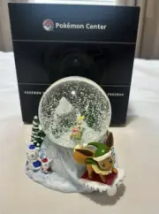 Pokemon Center Holiday & Home Snow Globe Eevee Pikachu 2020 Christmas