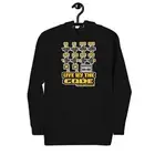 Hoodie to Match Jordan 6 Yellow Ochre - CONTRA Cheat Code Sneaker Sweatshirt