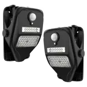 SANSI Clip Solar Motion Lights Outdoor 6500K 500lm Fense Security Light 3 Mode