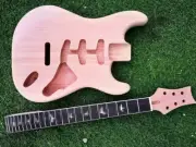 Electric Guitar Kit Mahogany Body neck 22 fret 25.5inch Rosewood Fretboard