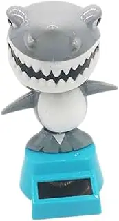 Dashboard Solar Dancing Toy - Fun Rocking Car Ornament with Auto Shake | Solar Powered Cute Figure for Home Office Decor, Wobble Head Toy for Dashboard Display, Battery- Gift for Car Enthusiasts