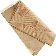 Zerodeko 50sheets Oil Absorbing Baking Paper Greaseproof Snack Paper Mat for Sandwiches Fried Foods and Party Supplies Kitchen Wrapping Paper for Catering and Home Use