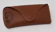 Authentic Ray Ban Brown Protective Hard Side Aviator Eyeglasses Sunglasses Case