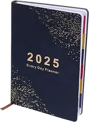 ARTIBETTER Multi Function Academic Notebook Portable Planner with PU Cover Thick for Daily and Weekly Scheduling for Students and Office Use Edition