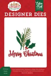 Echo Park Paper A GINGERBREAD CHRISTMAS Christmas Boughs Die Set (GC221042)
