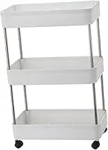 HONMEET Simple Design Storage Rack Pc Multi-Layer Kitchen Storage Shelf Smooth and Flexible Pulley Organize Home