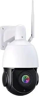 4K 8MP PTZ IP Camera Outdoor 50X Zoom WiFi Surveillance Camera 120M Red Light Distance Security Protection Metal Shell Smart CCTV Cam(8MP Camera)