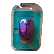 NEW Logitech M185 Wireless Mouse PURPLE 910-003807