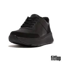 在飛比找momo購物網優惠-【FitFlop】F-MODE 皮革/麂皮厚底休閒鞋-女(靚