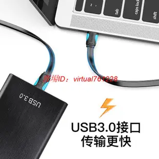 臺灣現貨 移動硬盤1T 2T 4T 6T 500G大容量外置機械固態ssd高速USB3.0電腦行動硬碟 外接式下殺 鯨