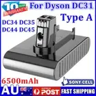Sony Cell 6500mAh Battery for Dyson DC31 Type A DC34 DC35 DC44 DC45 Animal Vac
