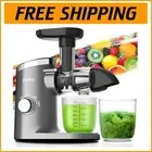 Triple-Mode Juicer Machine - Easy Clean Slow Masticating Juice Extractor