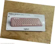 Logitech K380 Multi Device Bluetooth Scissor Keyboard - Pink