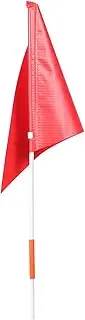 BESPORTBLE 1 Set Bicycle Flagpole Motorcycle Bike Tow Truck Bikes Bikes Cycling Handlebar Safety Flag Red Pennant Bike Flags with Pole Stroller Flag Bike Pole Bike Trailer Flag Pro Bikes