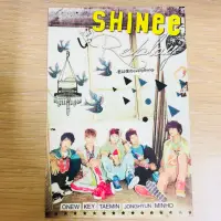 在飛比找蝦皮購物優惠-SHINee 日專 特典 團體 明信片 溫流 鐘鉉 Key 