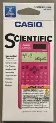 New Casio Scientific Calculator - fx-300ES PLUS-PK 2nd Edition