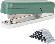 PROMISE FLOURISH Rotary Stapler, 20 Sheets Capacity Swing Arm Swivel Stapler with 1000 Staples (Green)