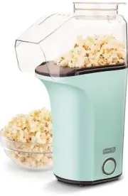DASH Turbo POP Popcorn Maker with Measuring Cup to Portion Popping Corn Kernels