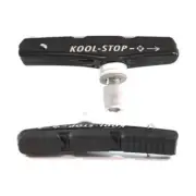 Kool Stop V Brake Pads — KSVBHCF2 / Black [2pc] —AUS STOCK— Bike MTB Insert