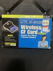Linksys WCF12 Wireless CompactFlash Card 2.4GHz NEW