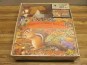 1995 CHIPMUNK AT HOLLOW TREE LANE Smithsonian Storybook Tape & Stuffed Toy NEW