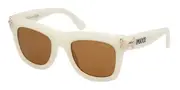Emilio Pucci EP0222 21E Men's Sunglasses White Size 50