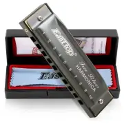 East top Harmonica Beginner Blues Harmonica C Key 10 Holes Harmonica 10 Holes St