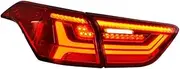 Car Styling Tail Lights Case Compatible With Hyundai IX25 2016 Certa Taillights Tail Lamp Rear Trunk Lamp Cover