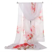 Spring And Summer Scarves For Women Lightweight And Long Versatile Sunscreen Shawl Scarves (Red)