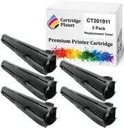 5-Pack Compatible Toner Cartridge for Fuji Xerox CT201911 (5000 Pages) for Fuji Xerox DocuCentre S2420 S2010 S1810