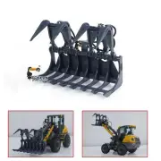 1/14 Metal Gripper for LESU AOUE MCL8 RC Hydraulic Loader AT1050 Model Parts