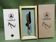 Laguiole Corkscrew with Walnut Wood Handles Vintage Style