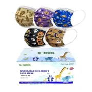 G-Box Kids Face Masks Children's Disposable Face Masks 3-Layer (50 PACK)