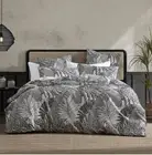 Logan & Mason Platinum Borneo Haze King Quilt Cover Set New
