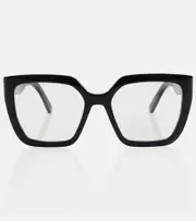 [Dior Eyewear] Dior Eyewear 30MontaigneO S1I square glasses One Size black