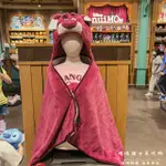 上海迪士尼國內代購草莓熊唐老鴨白雪公主珊瑚絨連帽卡通保暖毛毯