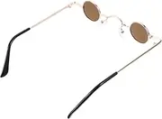 [LIFKOME] Retro Eyeglasses Small Round Women Sunglasses Fashionable Outdoor Sunglasses