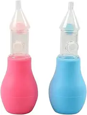 ERINGOGO Baby Snot Cleaning Silicone Nasal 2pcs Hand-controlled for Home Travel