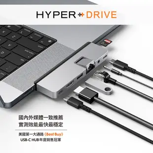 【HyperDrive】7-in-2 USB-C Hub(Magsafe) 多功能集線器