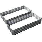 Greenfingers 2x Garden Bed 210x90cm Planter Box Ra