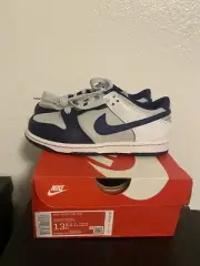 Size：13.5 Nike Dunk Low EMB NBA 75th Anniversary Brooklyn Nets (PS) DC9564-001