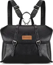 [Montana West] x Wrangler Convertible Backpack for Women Briefcase Messenger Bag