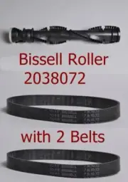 Bissell 1739, 1739R, 2191, 2191U Power Force orig. BrushRoll 2038072 w 2 belts